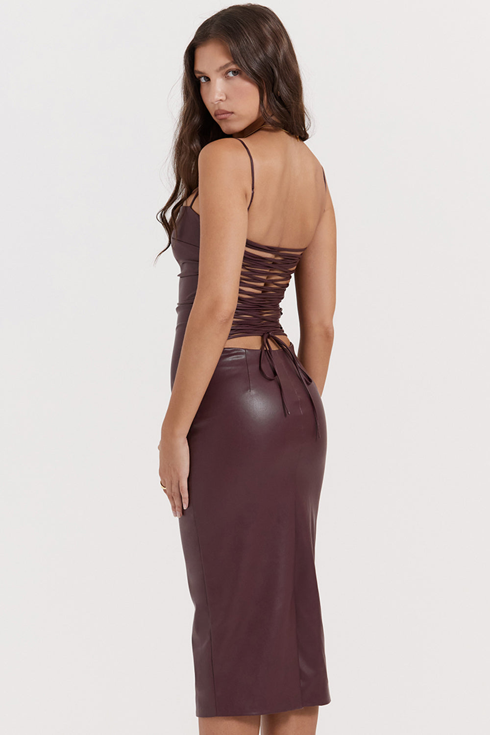 Vestido Midi Bustier Jamile