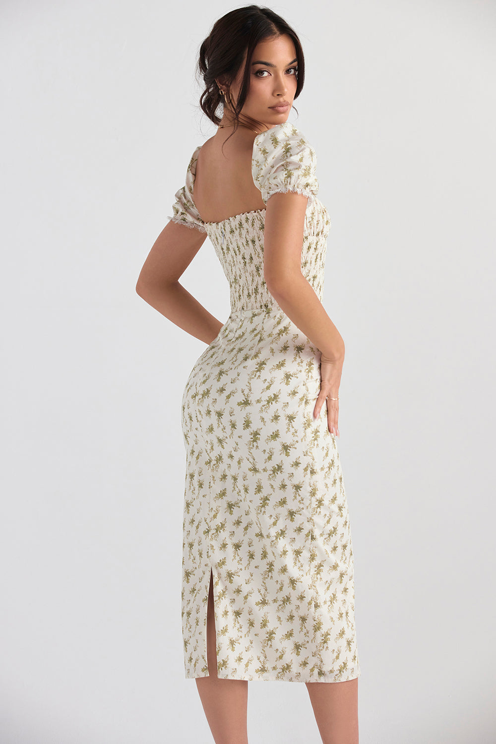 Vestido Midi Flor
