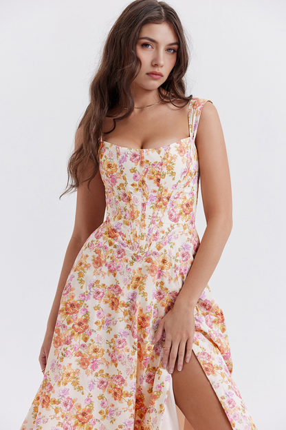 Vestido Midi Bustier Olivia